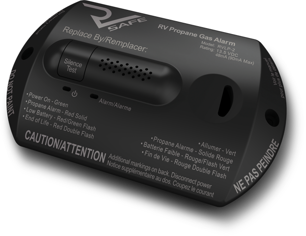 Black propane alarm