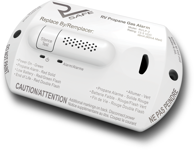 White propane alarm